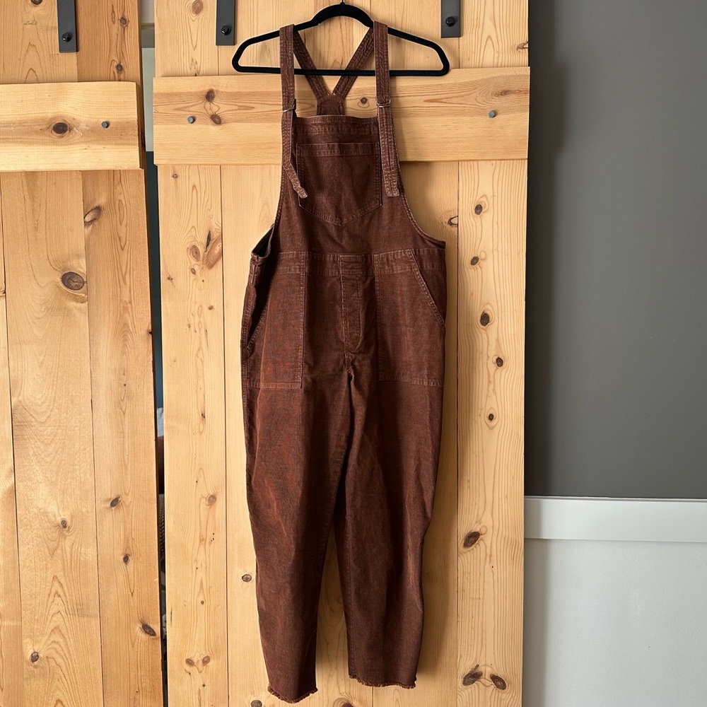 Aerie Werk & Play Twill Overalls